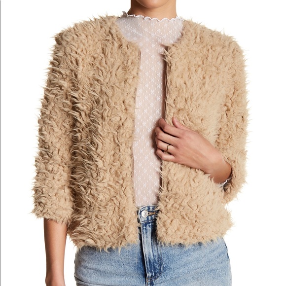 HOST PICK! BB Dakota Macy Shaggy Faux Fur Jacket - Picture 11 of 11